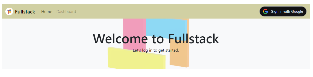 Screenshot of remote frontend app